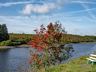 Königshütter Talsperre Runde und Steinbruch