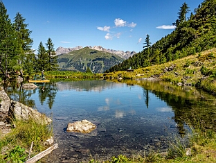 Obergailer See und Steineckenalm