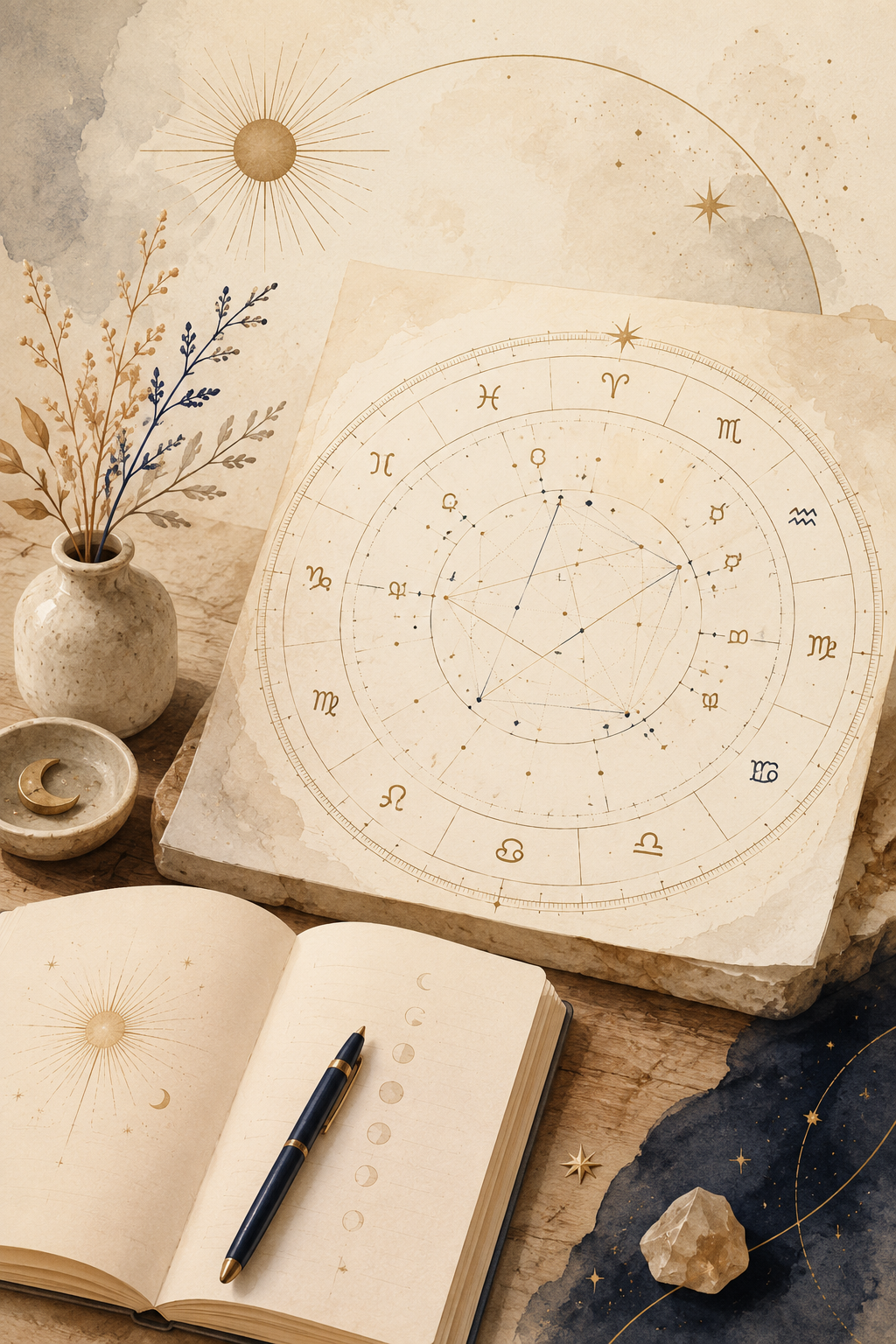 ASTRO BASICS 1. Semester Astrologie Ausbildung moderne Astrologie Grundlagen Horoskop verstehen