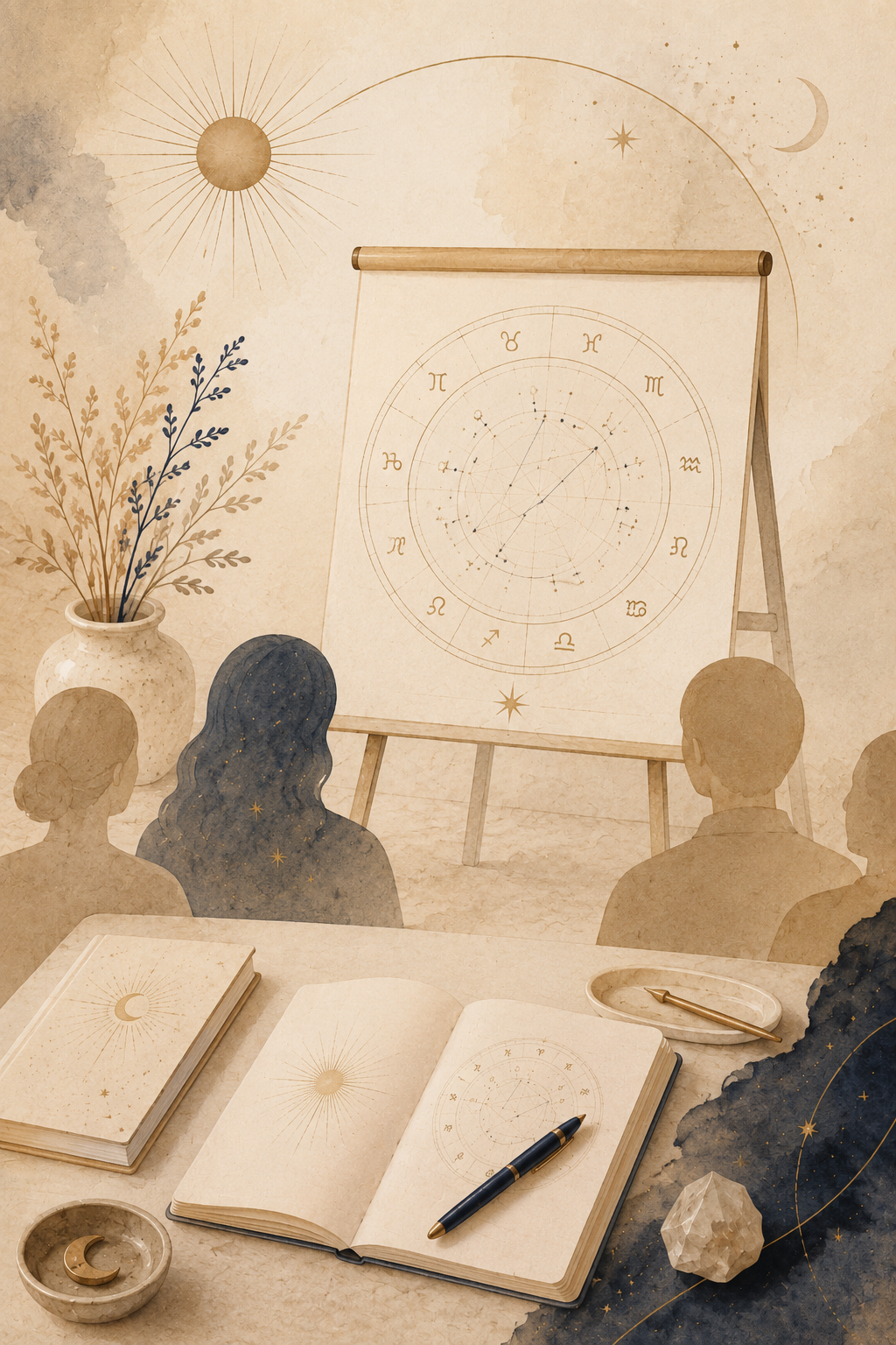 ASTRO PROFESSIONAL 4. Semester professionelle astrologische Beratung Wissen weitergeben