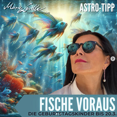 Instagram Beitrag von Marie Laville mit astrologischem Impuls