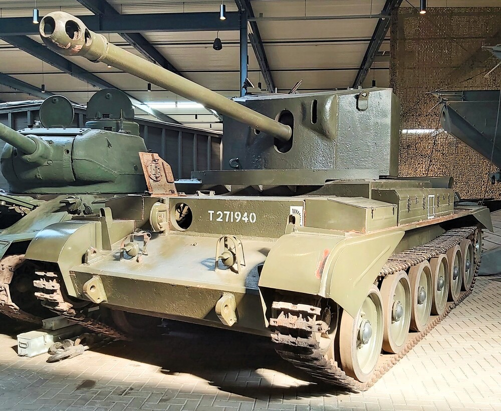 Challenger tank in museum Overloon