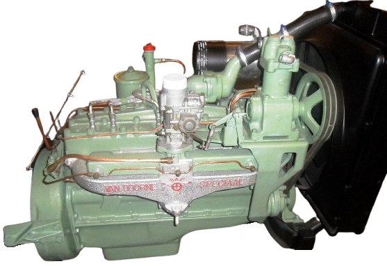 DAF YA 328 motor JXLD in DAF museum