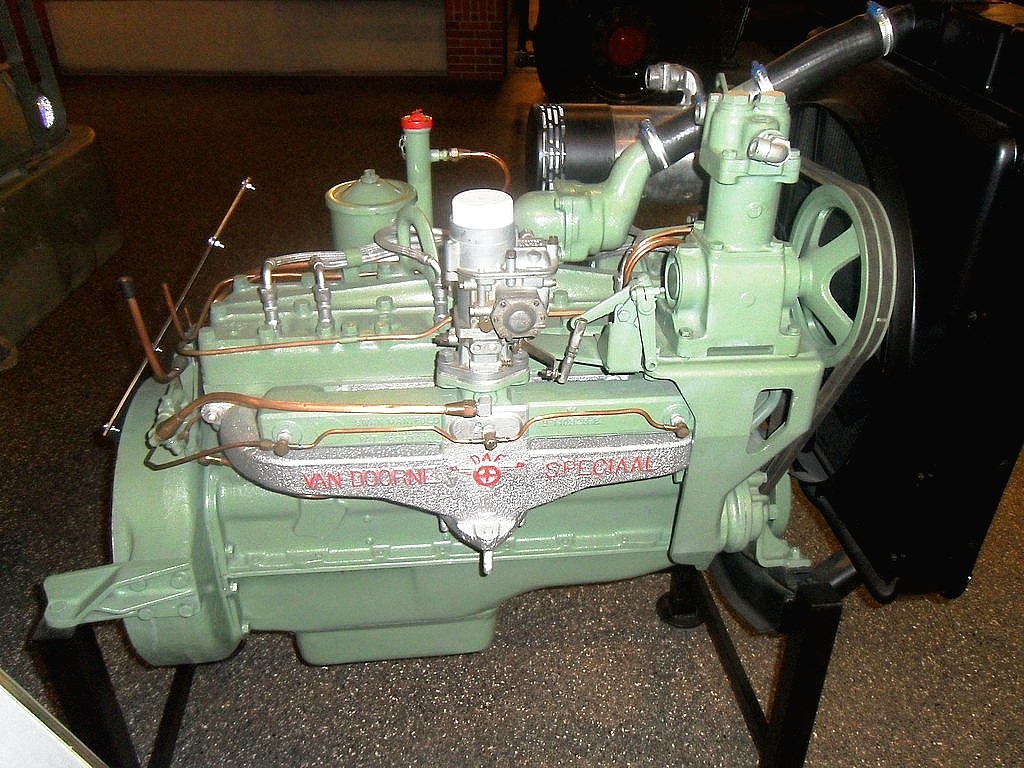 DAF YA 328 motor JXLD in DAF museum