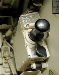 Bediening versnellingsbak Leopard 1 volautomaat