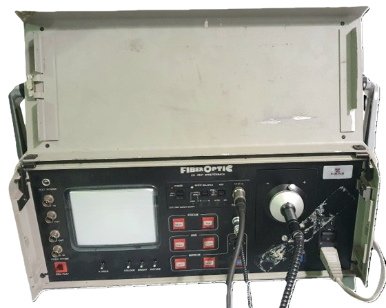 Bedieningskast met display voor zielwandkijker