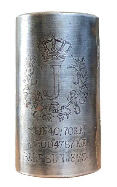 Segmenten uit schietbuizen 40L/70 luchtdoelkanonnen