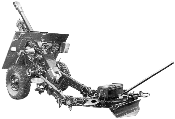 Kanon 25 ponder Mk 2/1 op affuit Mk 3