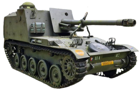 AMX Pantser Rups Artillerie