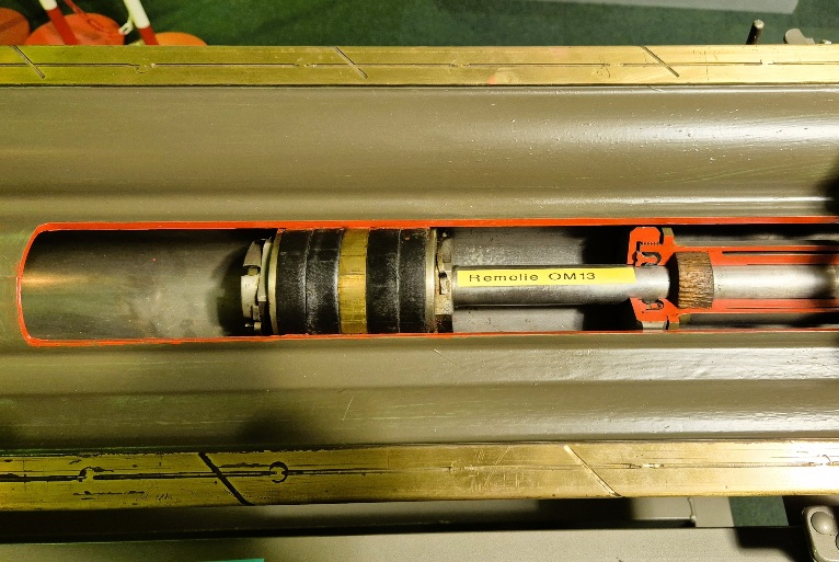 Zwevende zuiger van vooruitbrenginrichting 25 ponder kanon