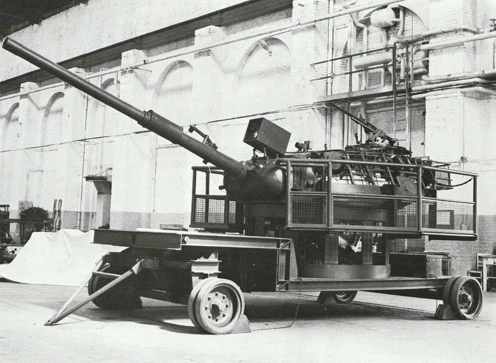 Interieur van instructietoren Leopard1 tank