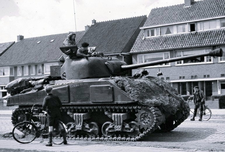 Challenger tank in museum Overloon