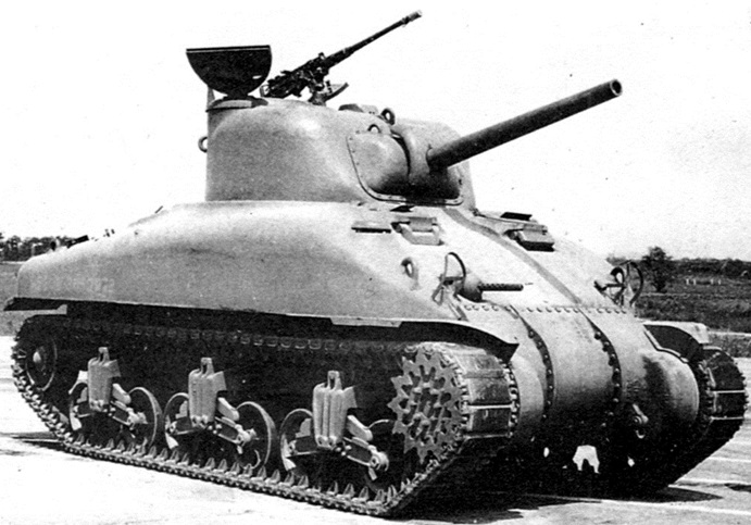 Sherman tanks over Waalbrug Nijmegen 21091944