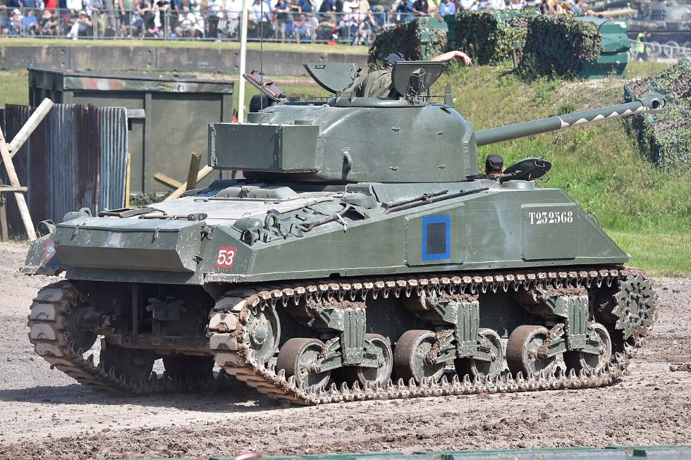 Charioteer tank in Tank Musuem Bovington