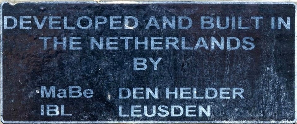 Fabrieksplaatje Beach Armored Recovery Vehicle