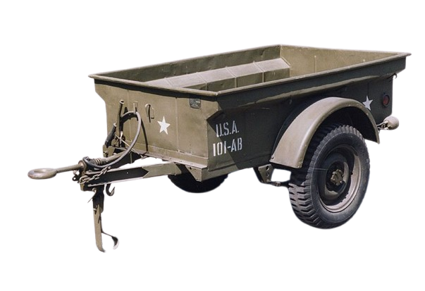 Bantam aanhangwagen kwart ton twee wielen