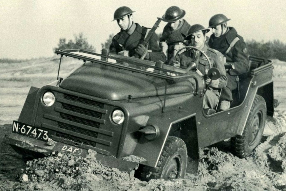 Licht terreinvoertuig DAF YA 054 prototype