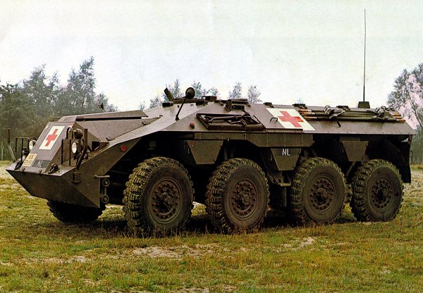 DAF YP 408 Gewondentransporter