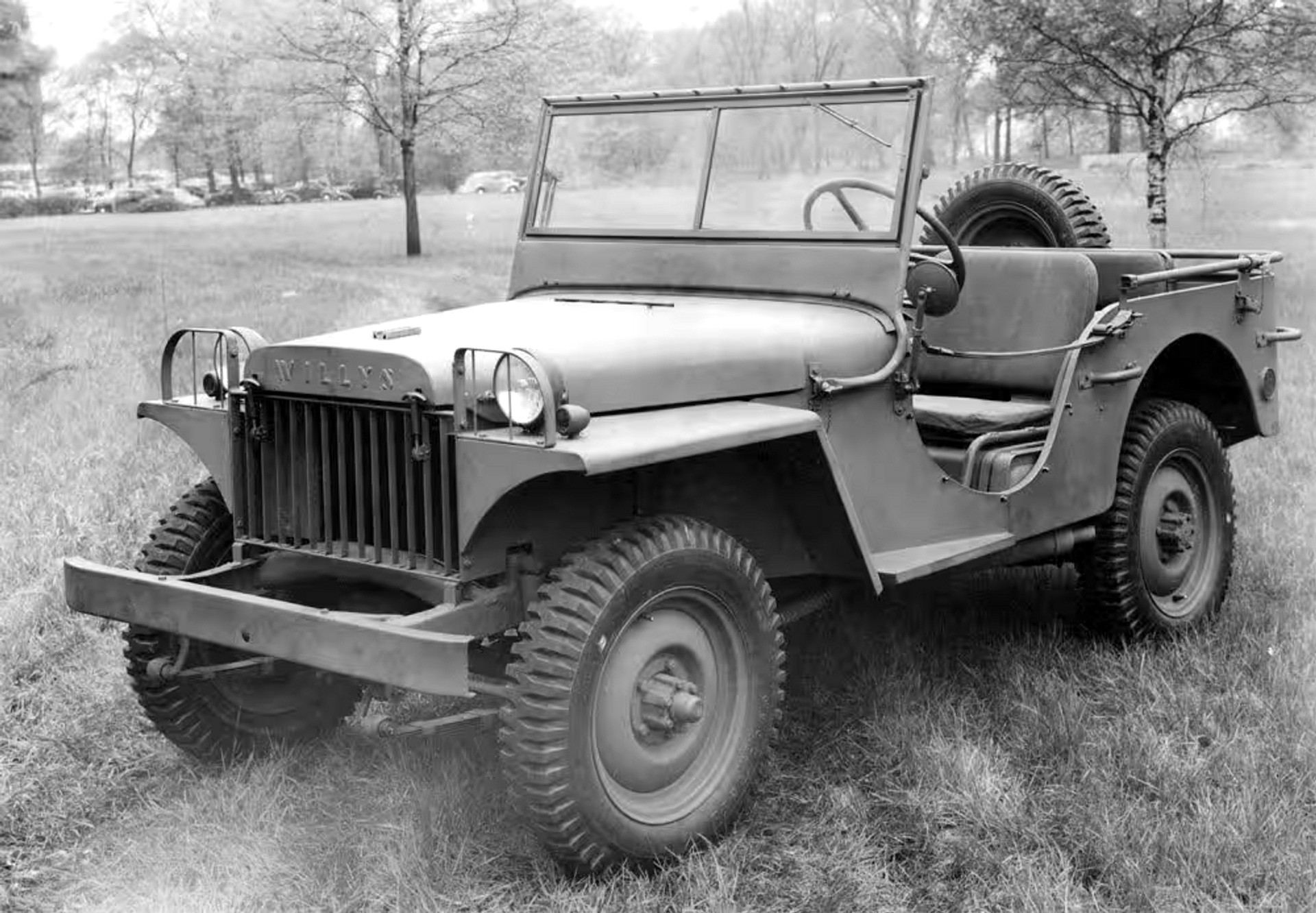 Willys MA jeep beproevingsserie