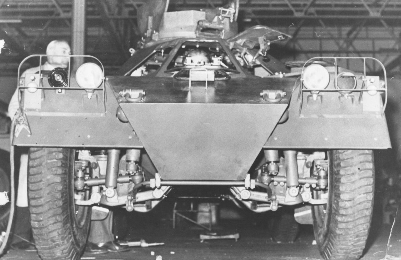DAF YO 104 in DAF werkplaats 1958-1960