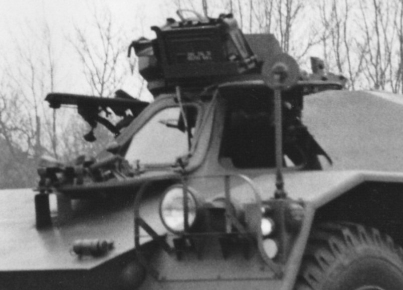 DAF YP 104 pantserwielvoertuig kenteken FH-56-59