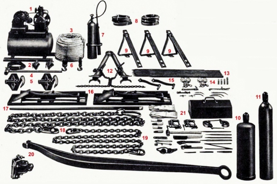 Toebehoren van takelauto Diamond T 969A