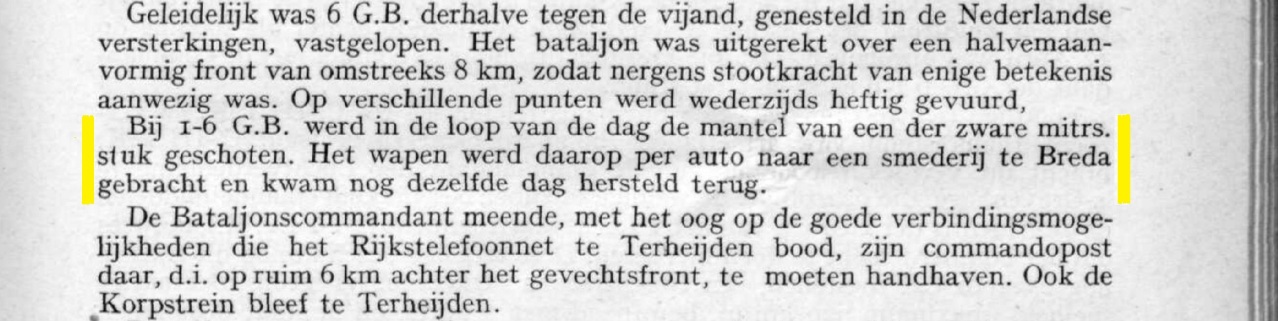 Stukje tekst uit Militaire Spectator van september 1947