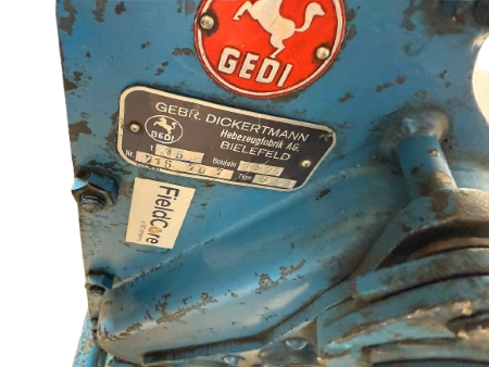 Label Zahnstangenheber van GEDI