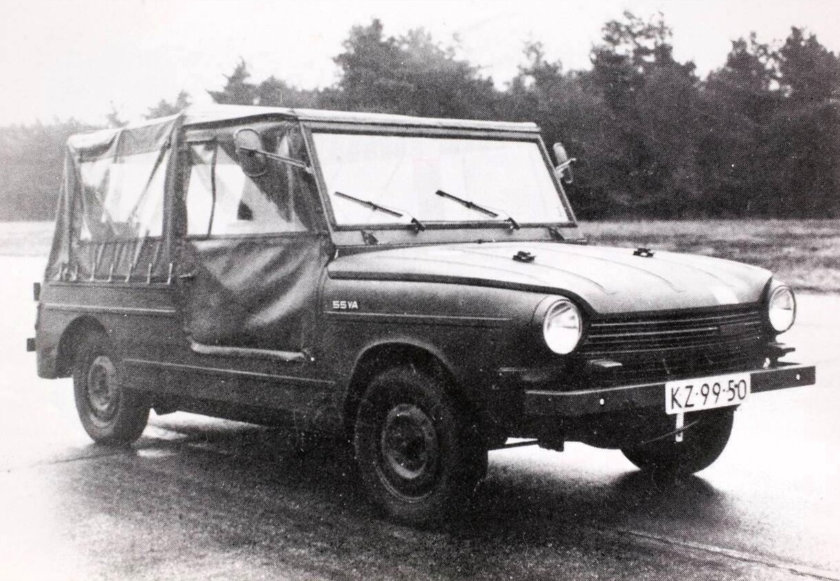 DAF 55 in beproeving 1972
