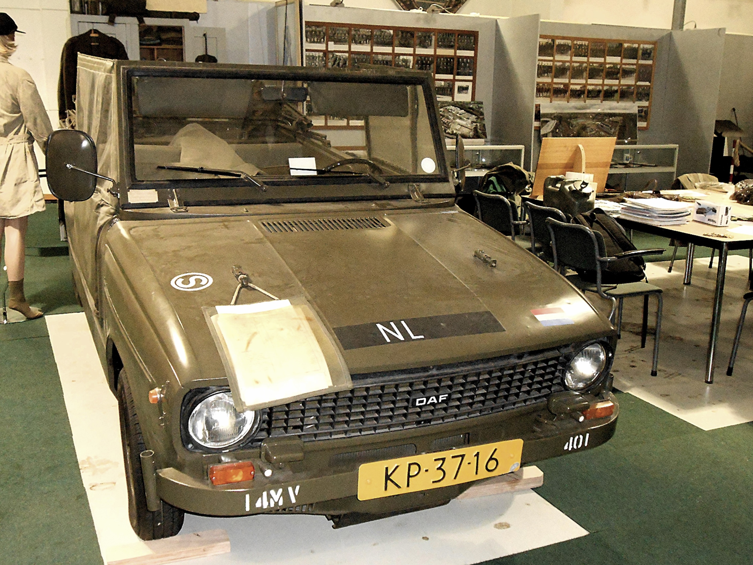 DAF 66 YA in museum SHCRTT in Soesterberg