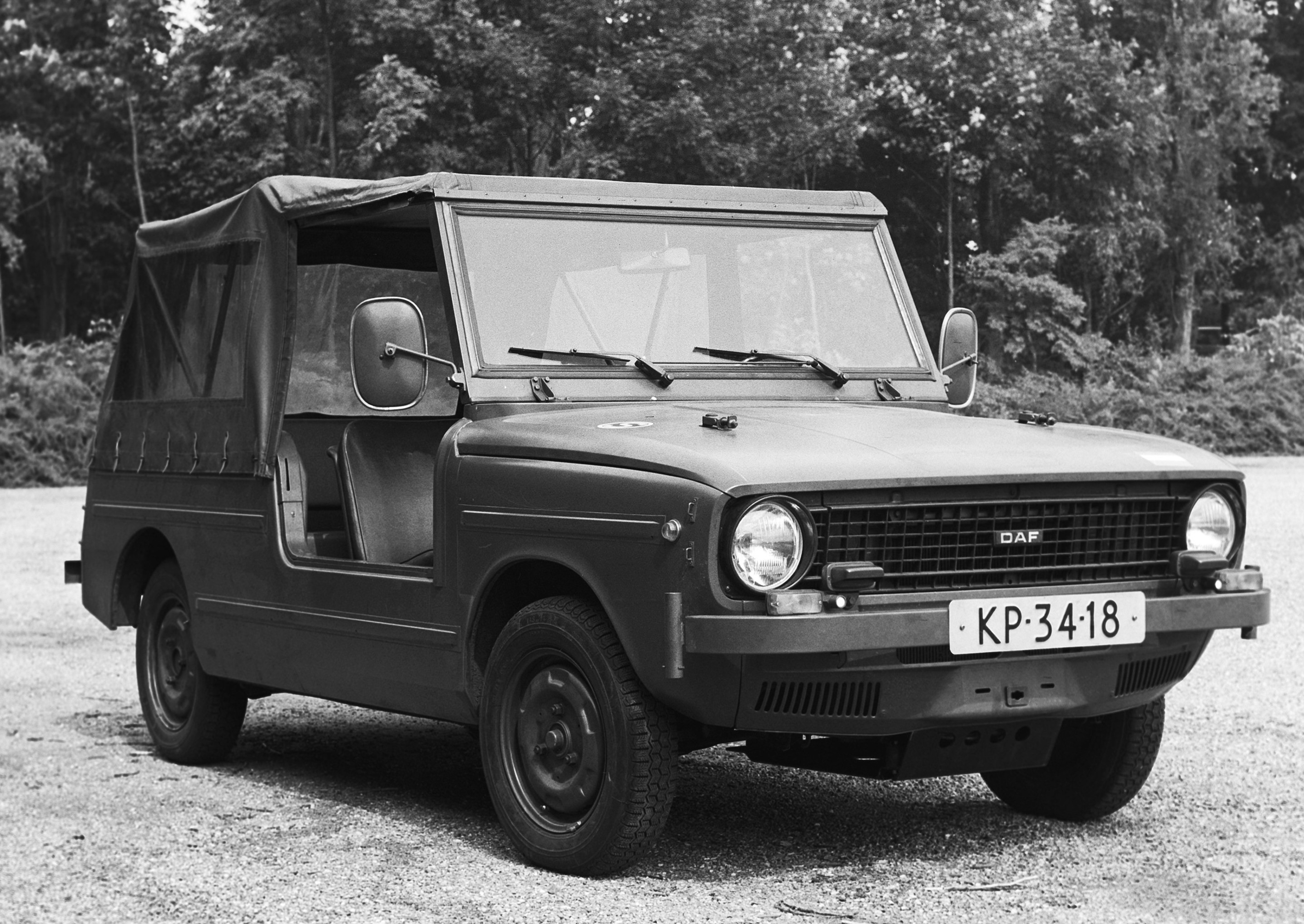 DAF 55 in beproeving 1972