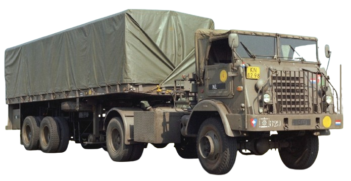 DAF YT 514 met oplegger DAF YTT 1004