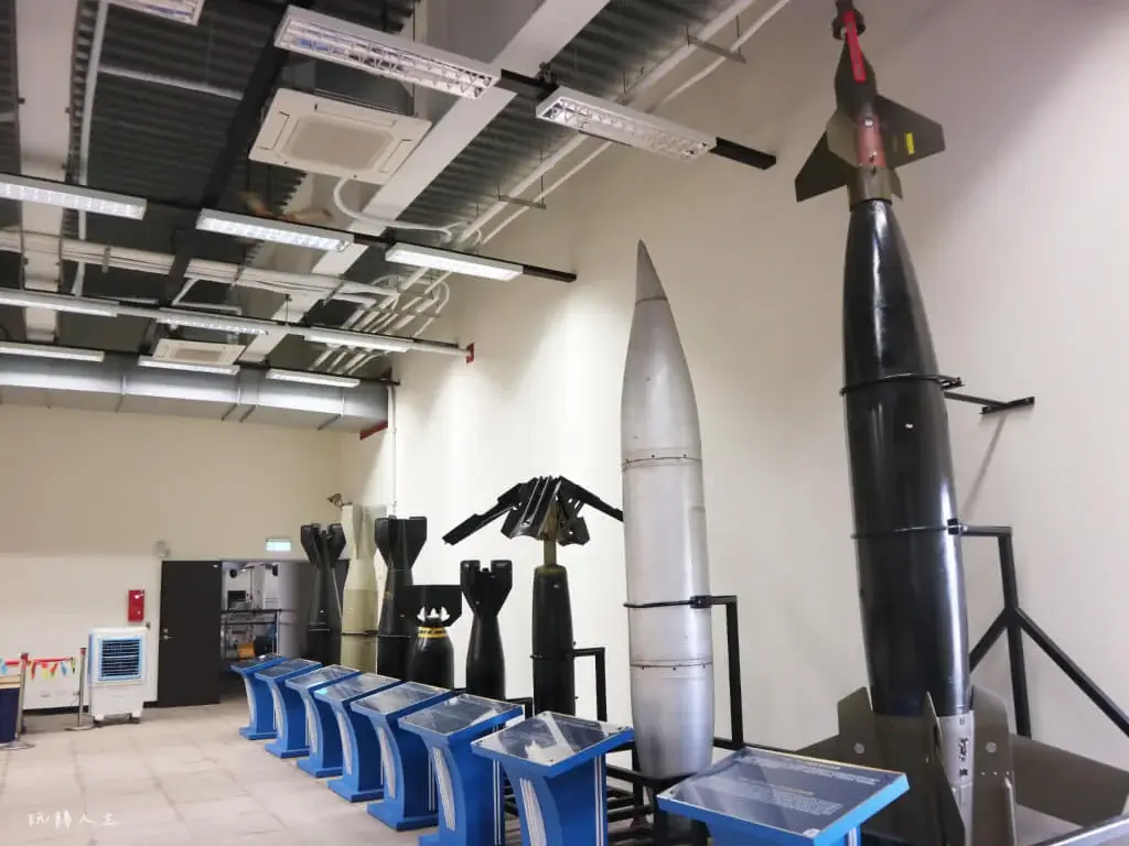 各種飛彈武器裝備展示