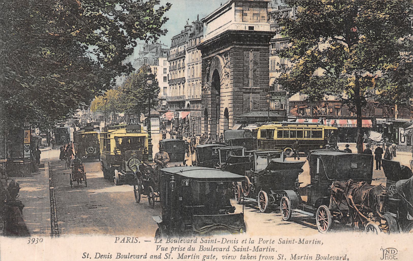 75-PARIS PORTE SAINT MARTIN-N�C-4371-F/0393 - Bild 1 von 2