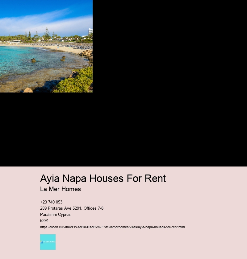 Ayia Napa Houses For Rent