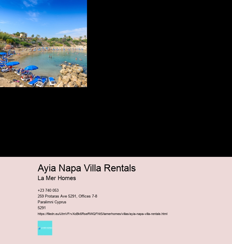 Ayia Napa Villa Rentals