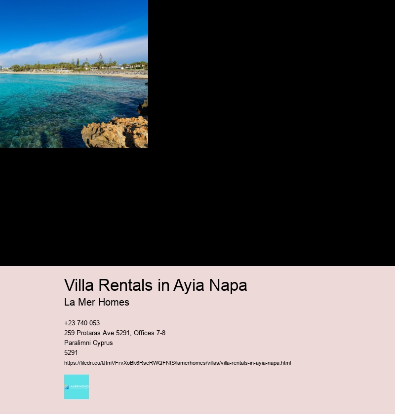 Villa Rentals in Ayia Napa