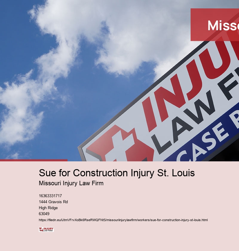 Sue for Construction Injury St. Louis