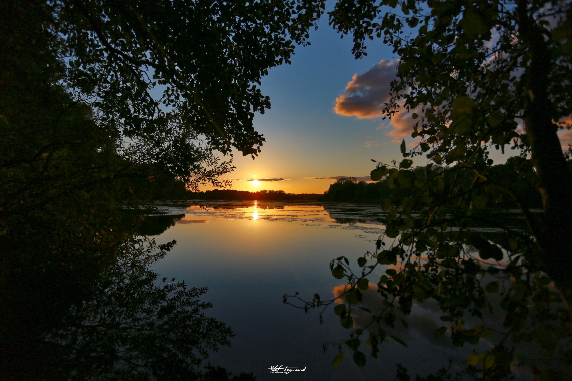 Balade d'automne au Lac du Héron