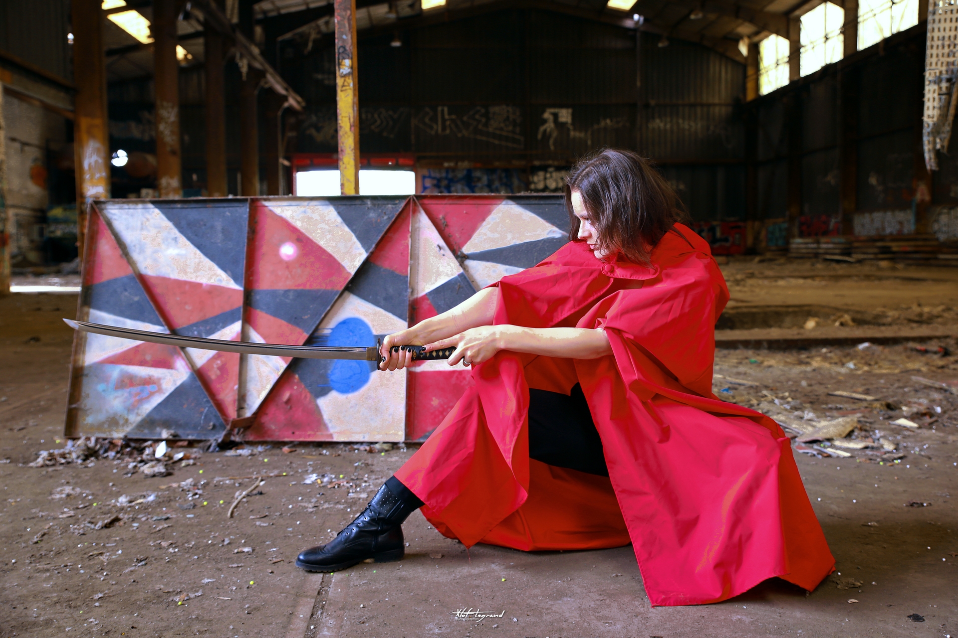 Iuli - série 𝒰𝓇𝒷𝑒𝓍 𝑒𝓃 𝓀𝒶𝓉𝒶𝓃𝒶 'Le Ninja rouge'
#A2575 - Hauts-de-France - 26/05/2022