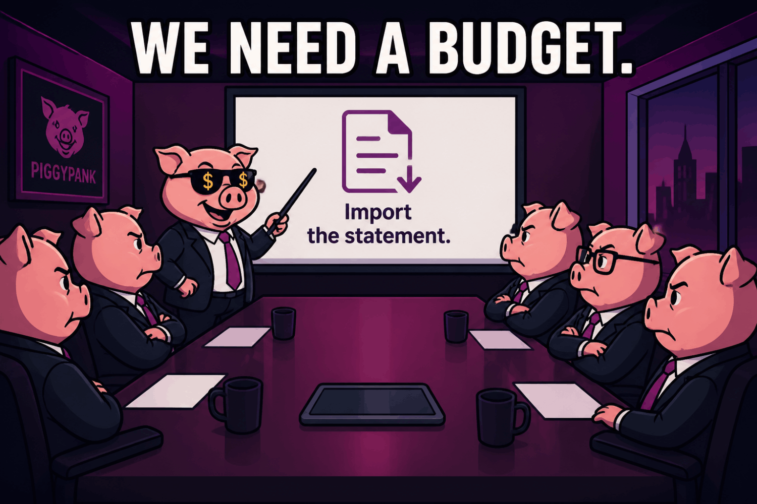 We need a budget.