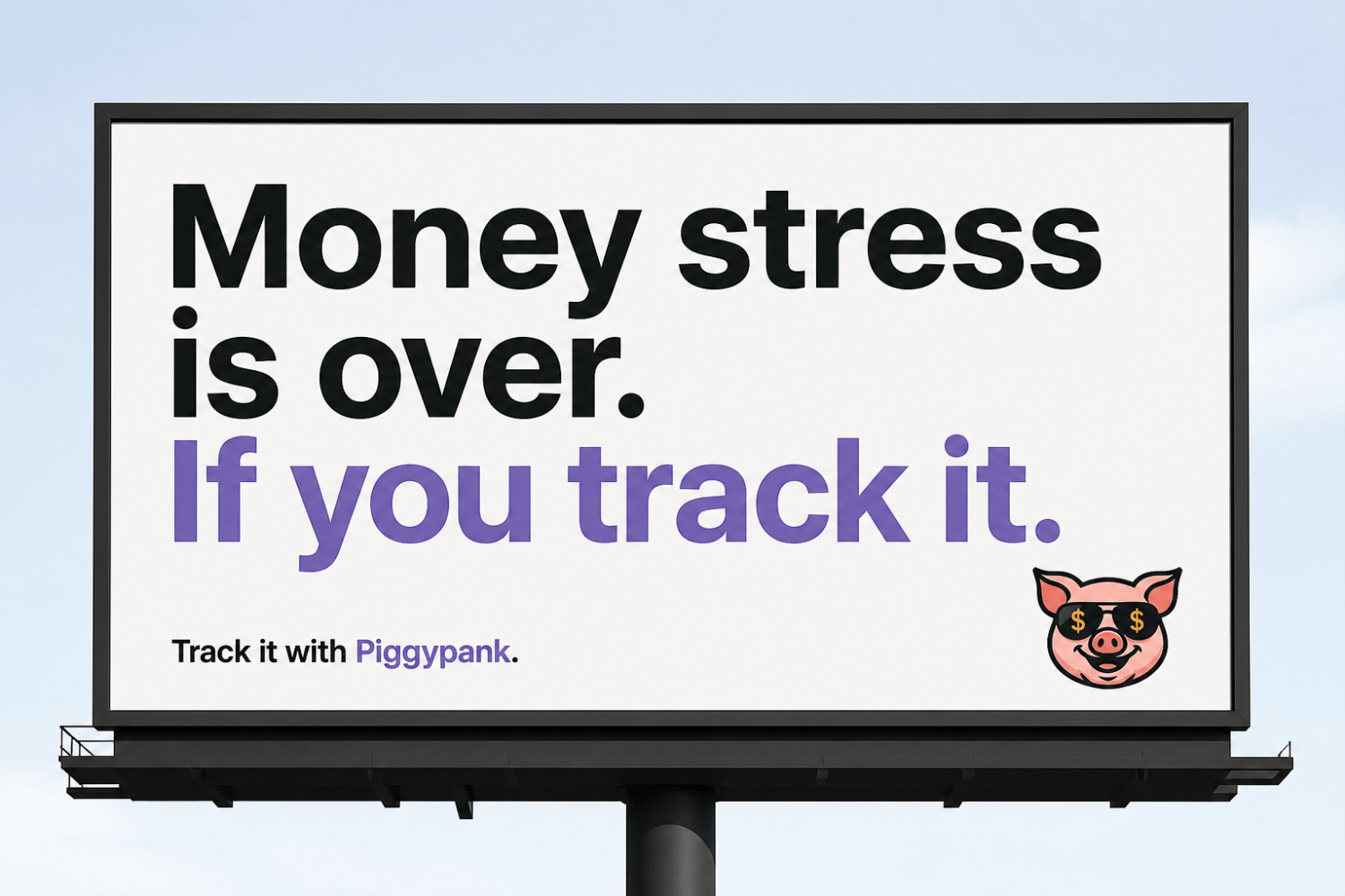 Money stress is over. If you track it.