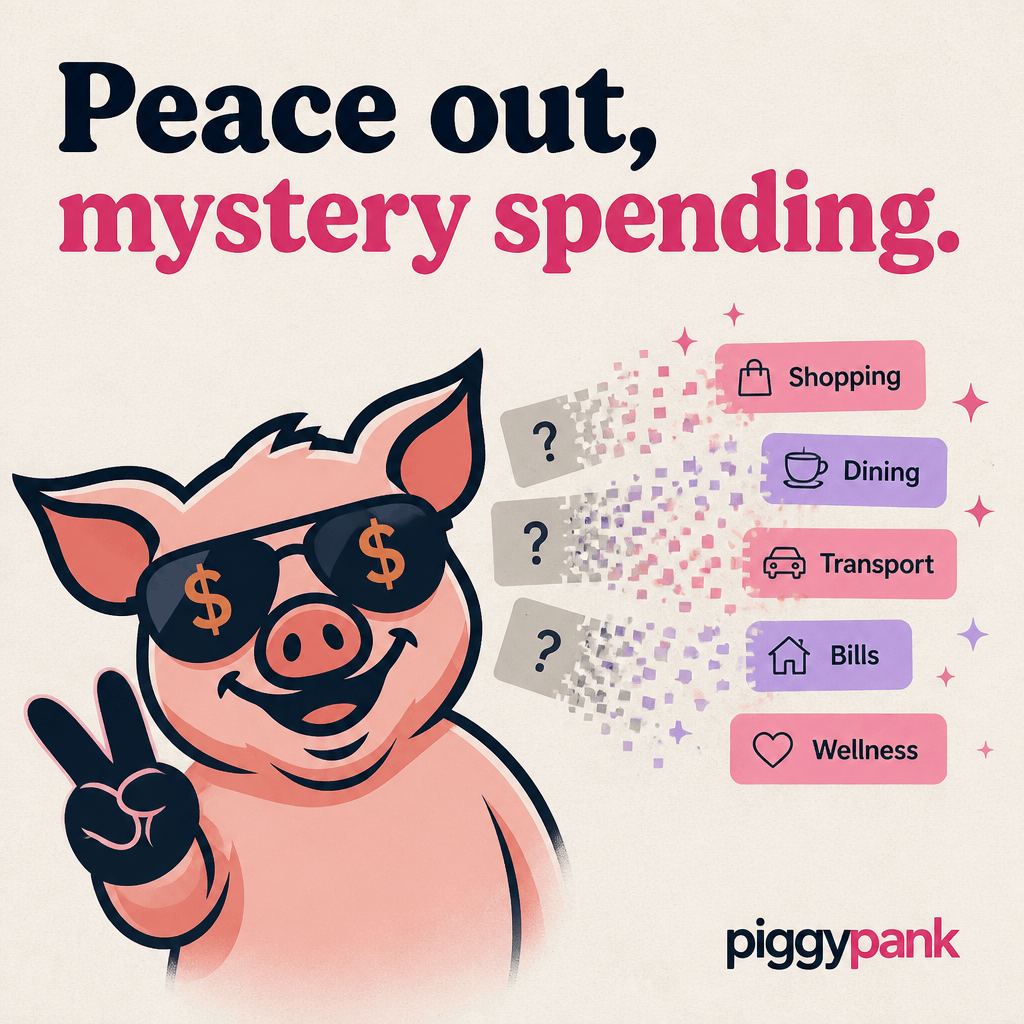 Peace out, mystery spending.