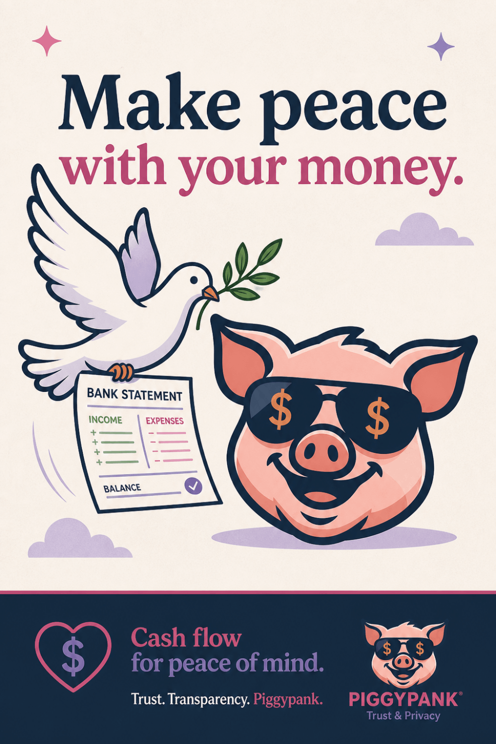 Make peace with your money.