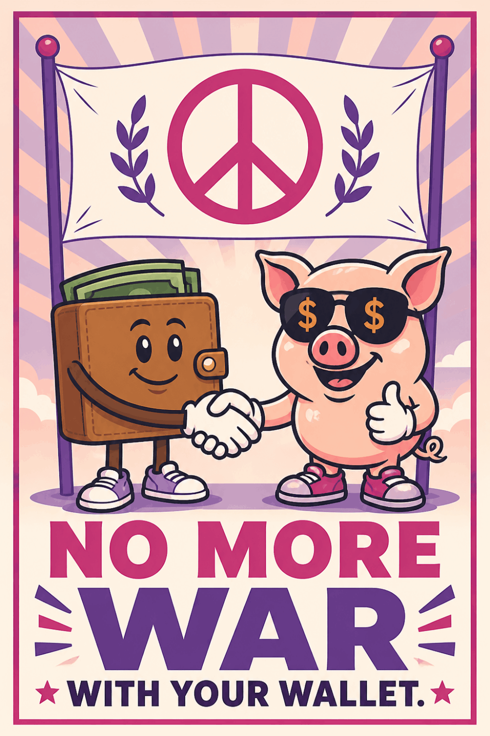 No more war with your wallet.