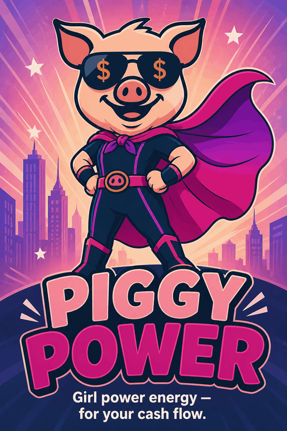 PIGGY POWER.