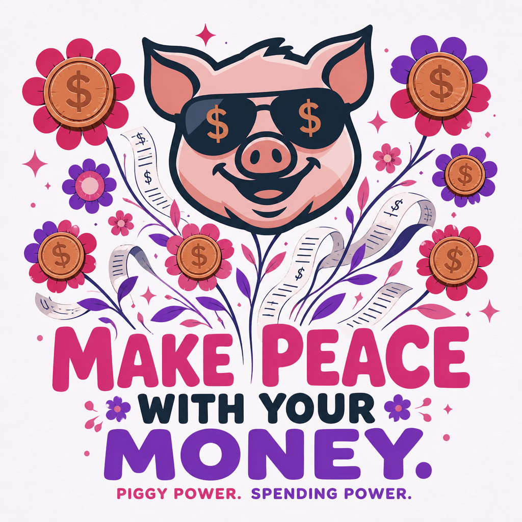 Make peace with your money.