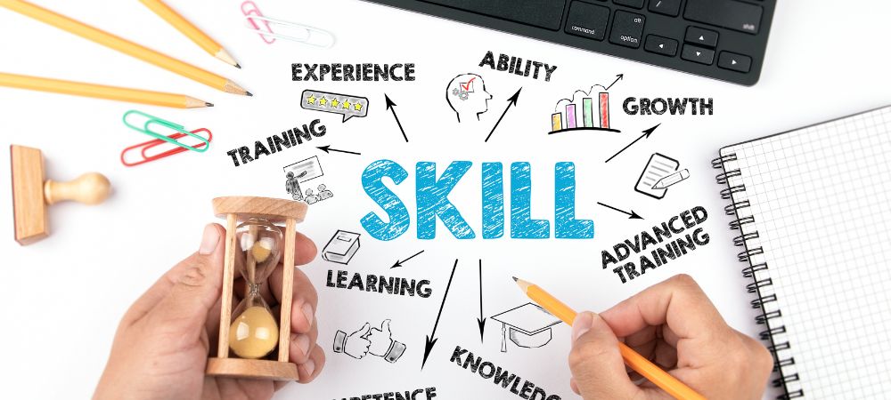 What is the role of continuous learning in skill development?