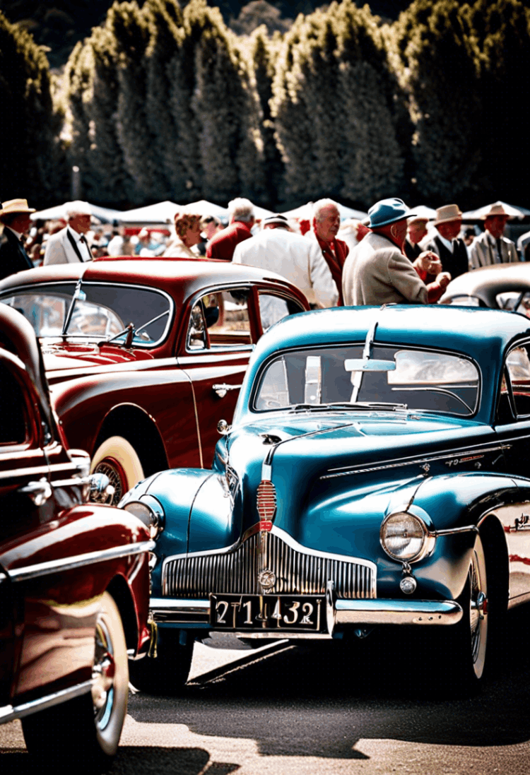 - A look back at the first historical rallies for classic cars