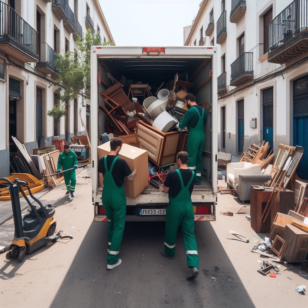 Procedimiento de vaciado de locales comerciales en Barcelona